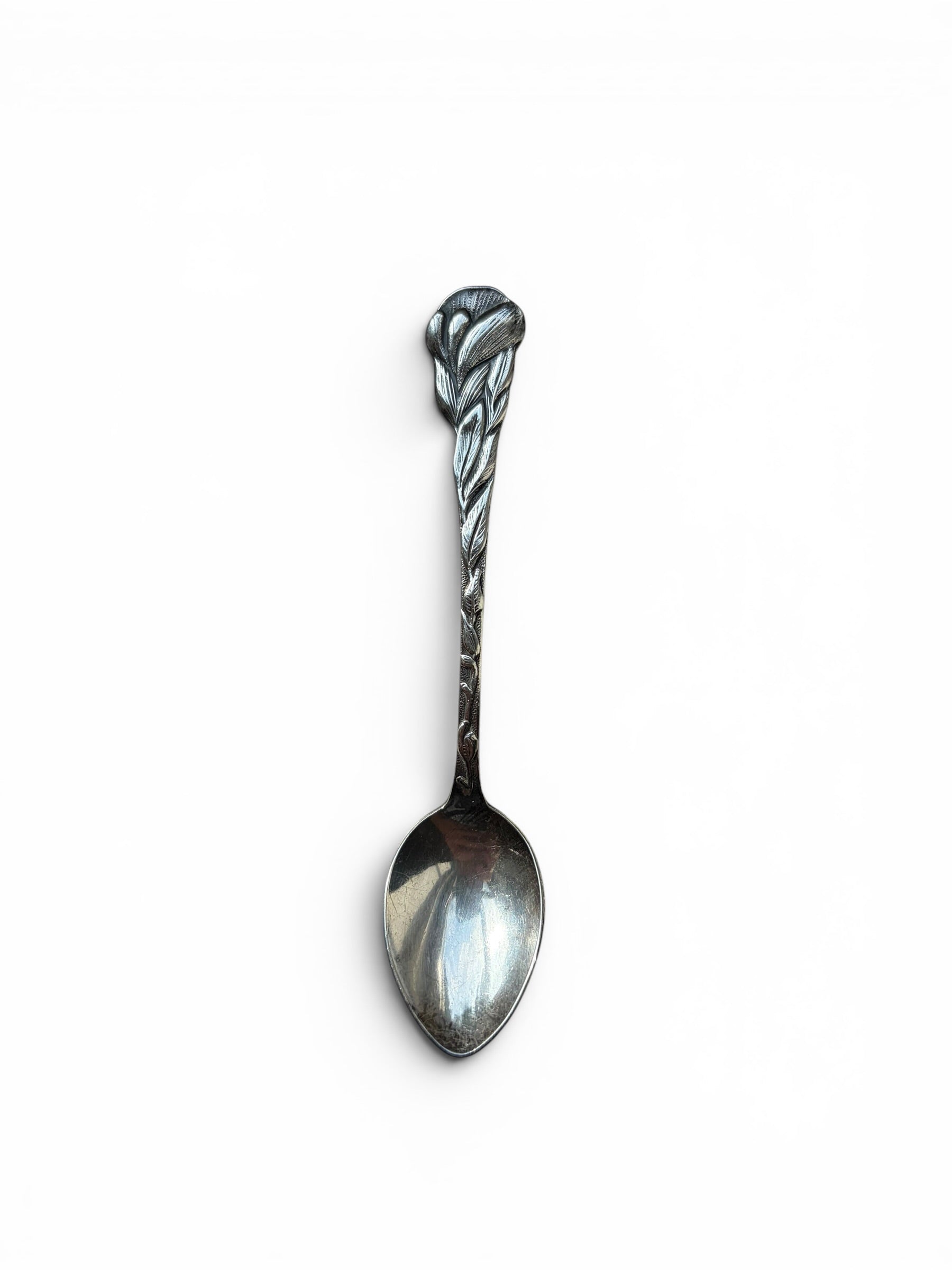 Custom lepelring Bloem