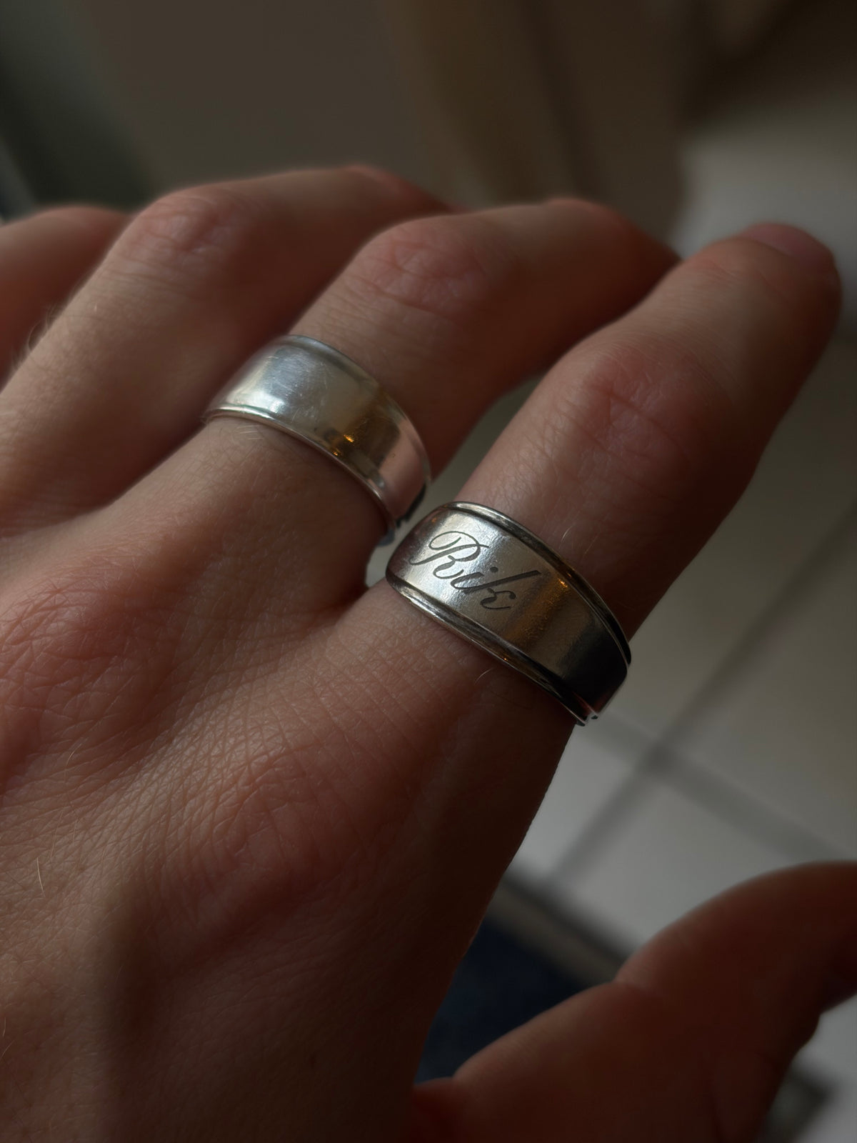 Couple ring engraved 💍💍