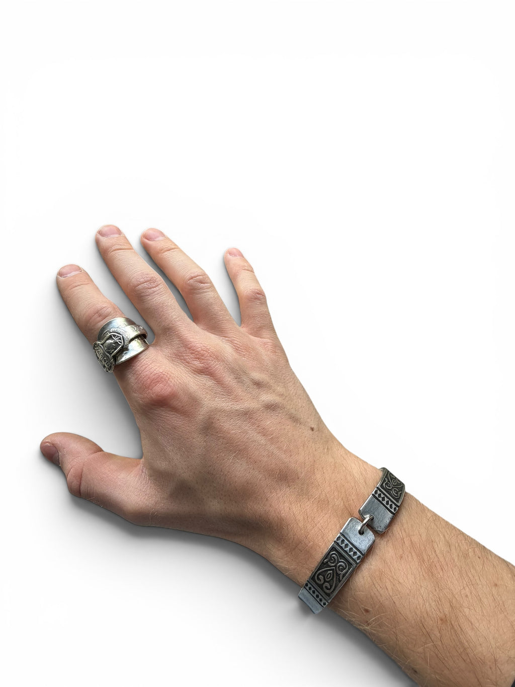 Stainless Vintage armband