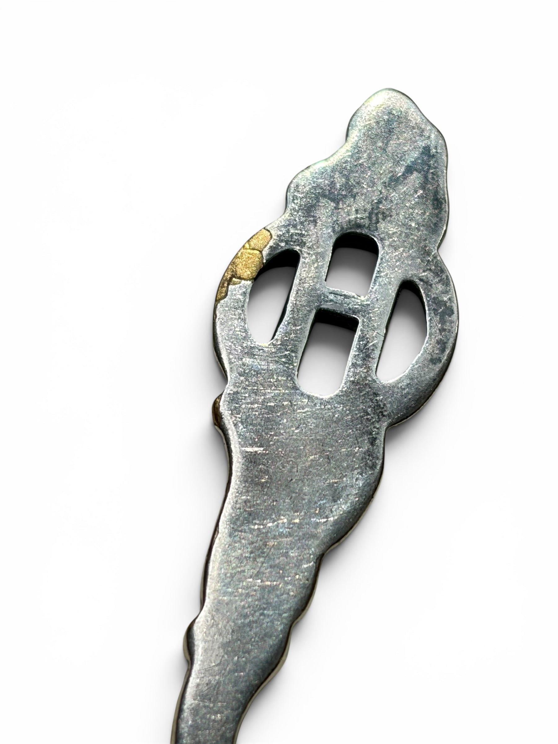 Initiaal ring vintage H,A